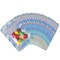 100 Pieces Holographic Bags, 6 x 8" Resealable Smell Proof Bags Resealable Bags for Packaging Ziplock Pouches Bags for Lip Gloss Packaging Mylar Bags for Party Favor Food Storage (6x8 Inch)